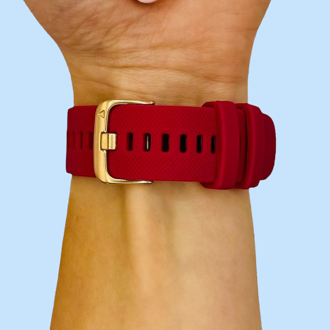purple-rose-gold-buckle-garmin-forerunner-55-watch-straps-nz-silicone-watch-bands-aus