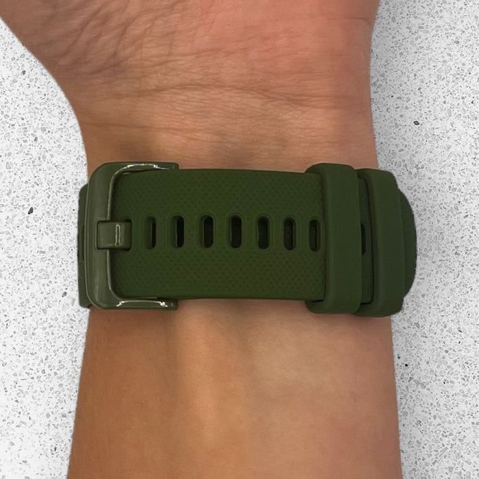 army-green-nixon-22mm-range-watch-straps-nz-silicone-watch-bands-aus