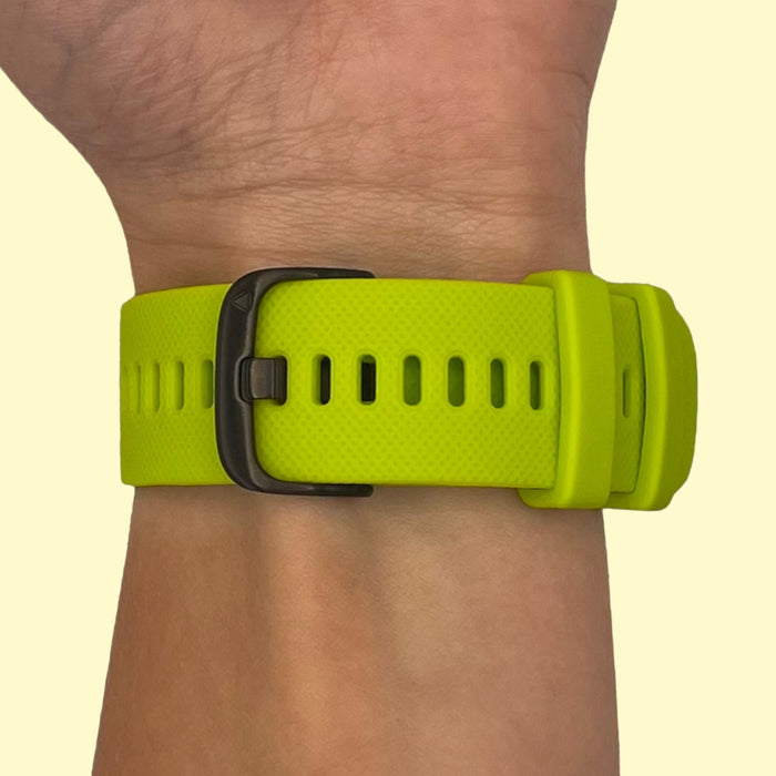 lime-green-garmin-fenix-6s-watch-straps-nz-silicone-watch-bands-aus