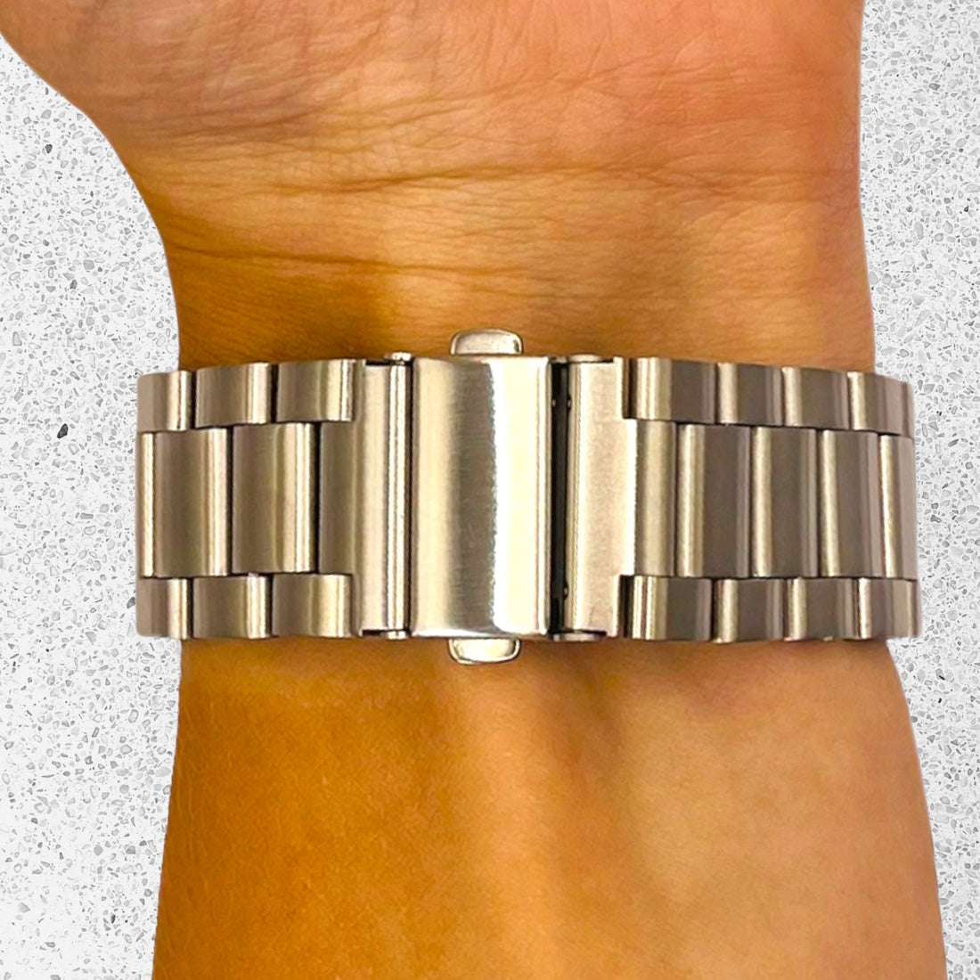 silver-metal-samsung-galaxy-watch-fe-watch-straps-nz-stainless-steel-link-watch-bands-aus