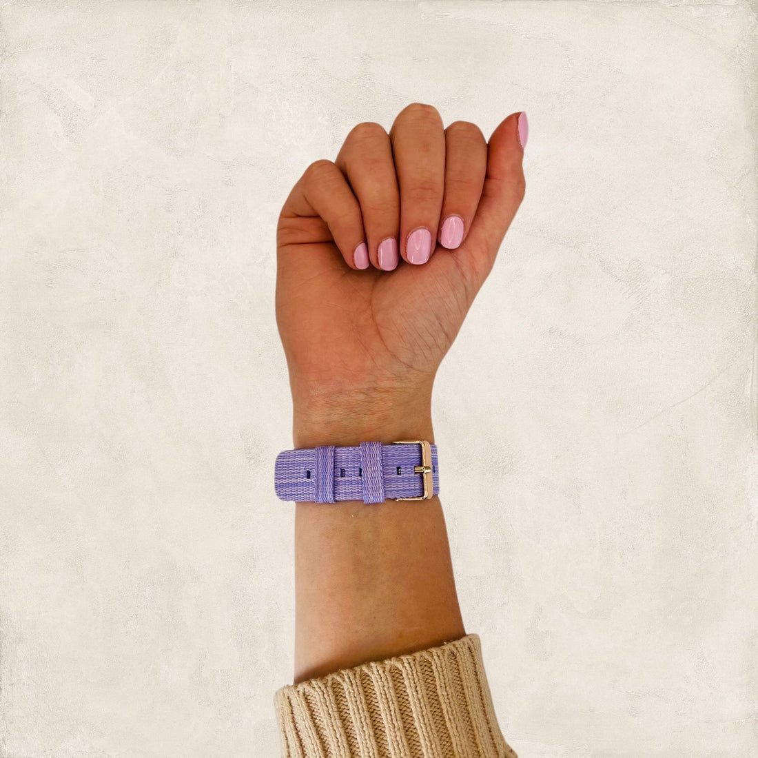 lavender-garmin-vivomove-3s-watch-straps-nz-canvas-watch-bands-aus