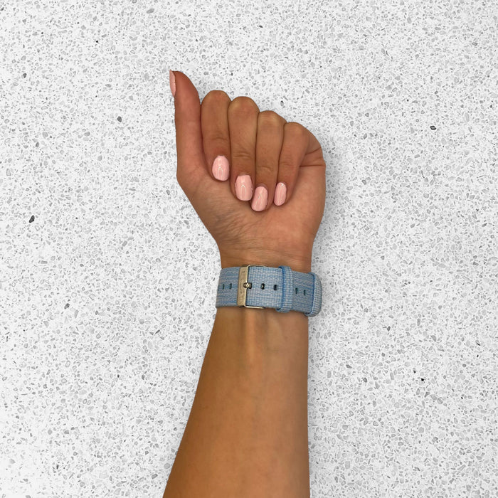 blue-xiaomi-amazfit-t-rex-ultra-watch-straps-nz-canvas-watch-bands-aus