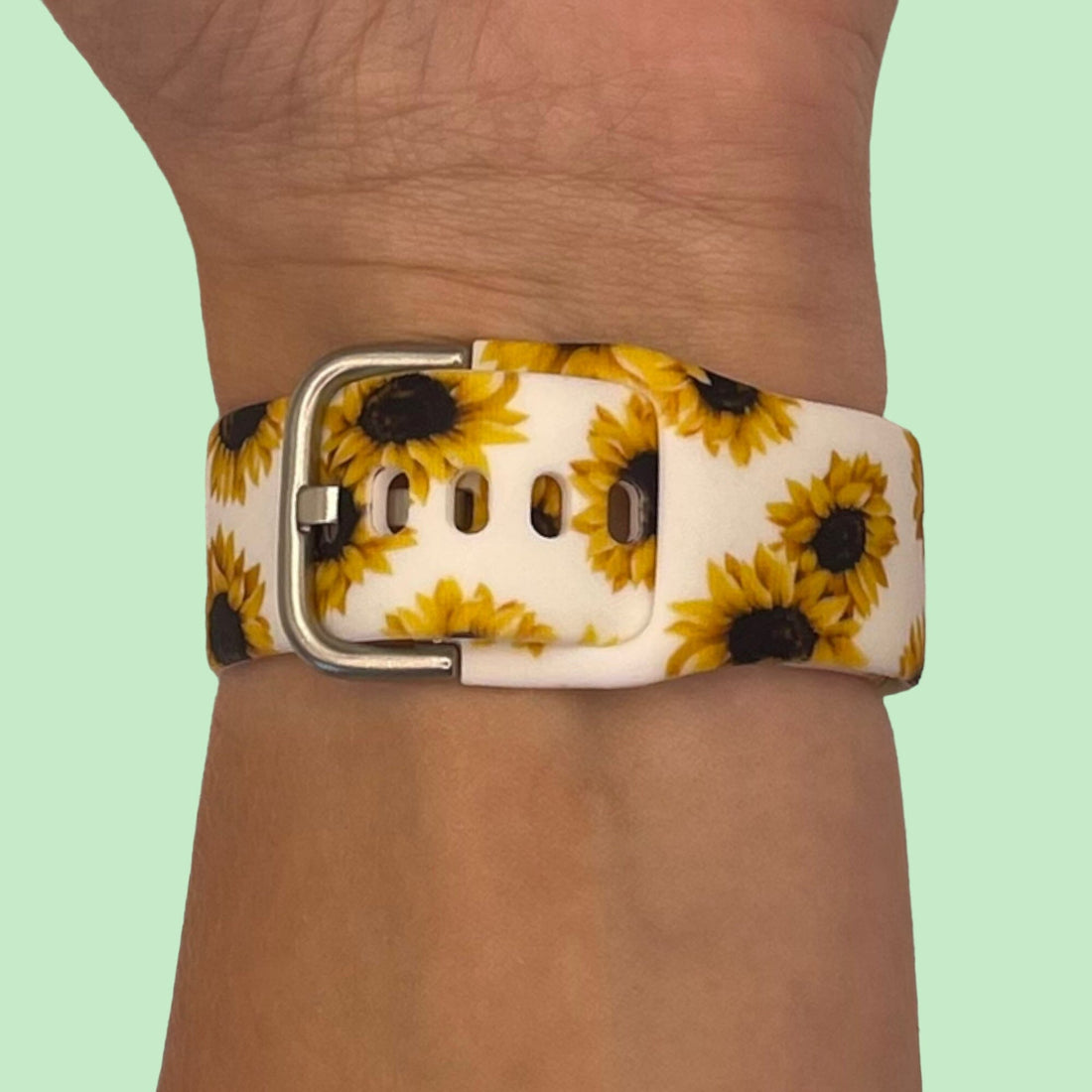 sunflowers-white-garmin-venu-x1-watch-straps-nz-pattern-straps-watch-bands-aus-808405