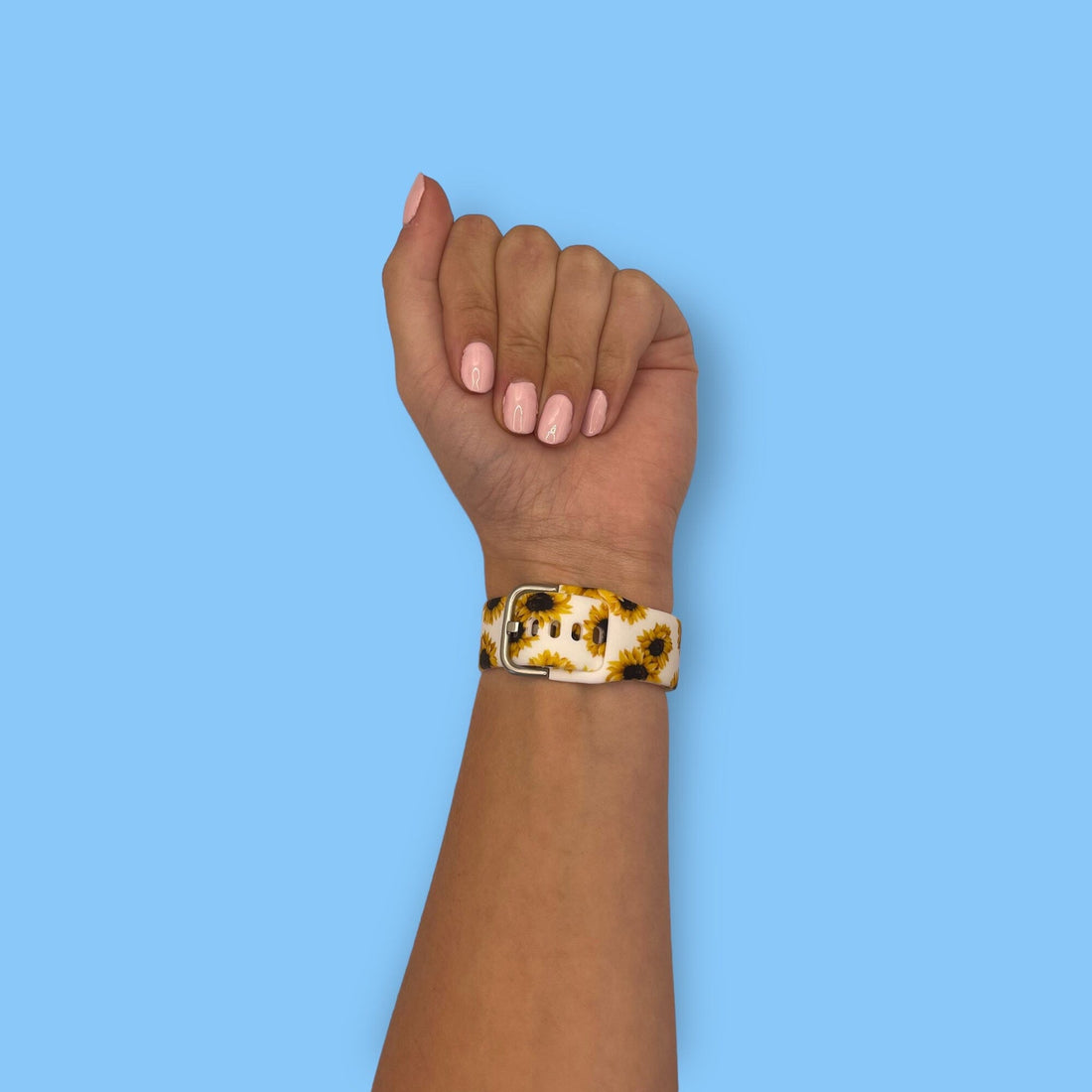 sunflowers-white-xiaomi-amazfit-smart-watch,-smart-watch-2-watch-straps-nz-pattern-straps-watch-bands-aus-808405