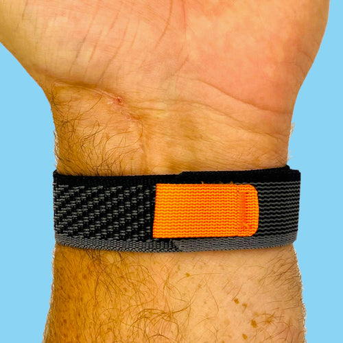 black-grey-orange-xiaomi-gts-gts-2-range-watch-straps-nz-trail-loop-watch-bands-aus