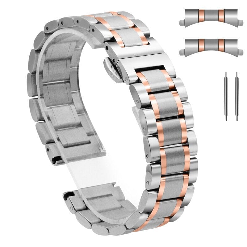 Replacement Stainless Steel 19mm Watch Straps