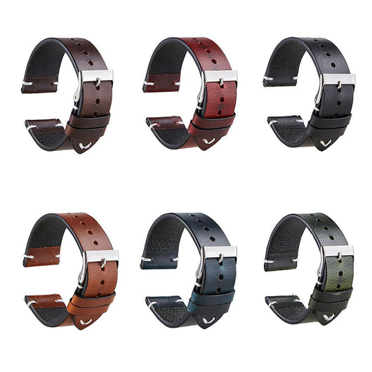 black-huawei-watch-fit-5-pro-watch-straps-nz-vintage-leather-watch-bands-aus