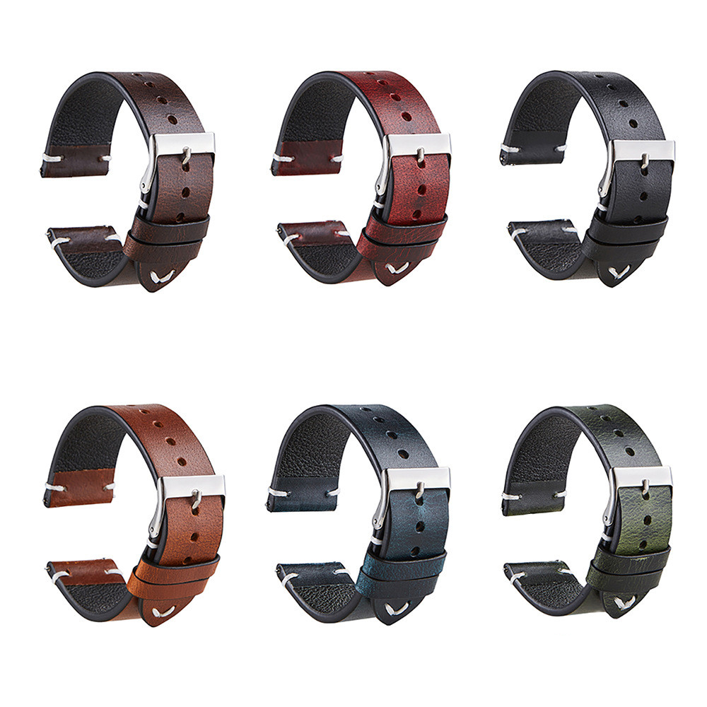 Garmin Instinct 2s Vintage Oiled Leather Watch Straps