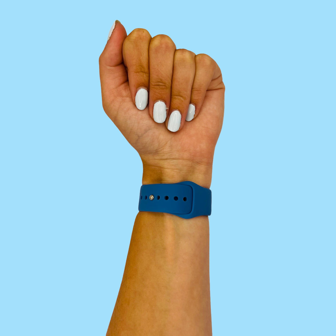 blue-samsung-galaxy-watch-ultra-watch-straps-nz-silicone-button-watch-bands-aus