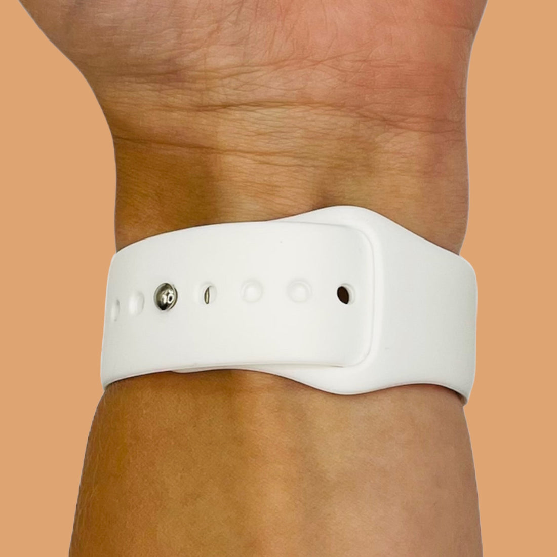 white-garmin-venu-4-(41mm)-watch-straps-nz-silicone-button-watch-bands-aus