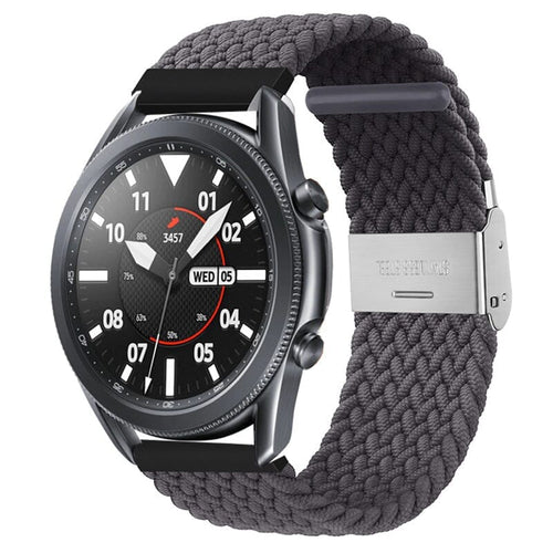 dark-grey-t92-smartwatch-watch-straps-nz-nylon-braided-loop-watch-bands-aus