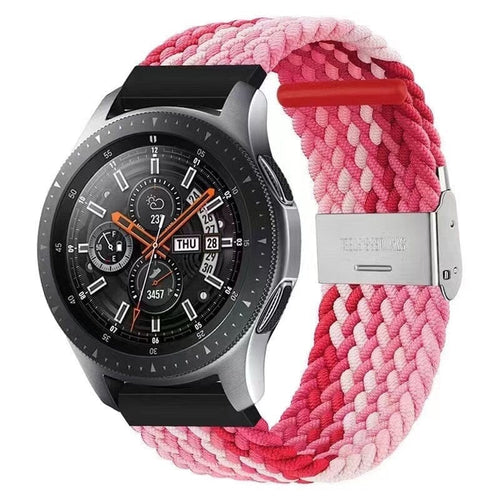 pink-red-white-xiaomi-amazfit-gts-3-watch-straps-nz-nylon-braided-loop-watch-bands-aus