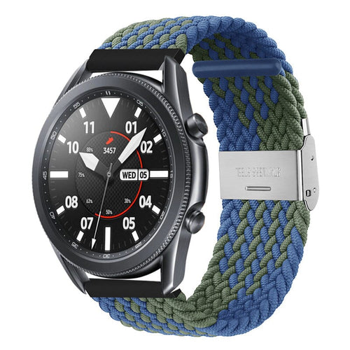 blue-green-huawei-honor-magic-watch-2-watch-straps-nz-nylon-braided-loop-watch-bands-aus