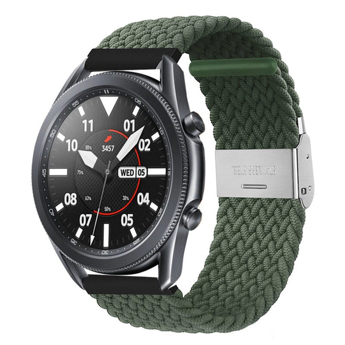 green-vincero-22mm-range-watch-straps-nz-nylon-braided-loop-watch-bands-aus