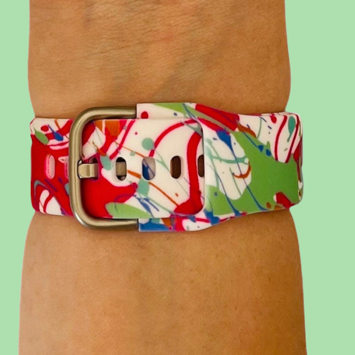 paint-splat-moto-360-for-men-(2nd-generation-46mm)-watch-straps-nz-pattern-straps-watch-bands-aus