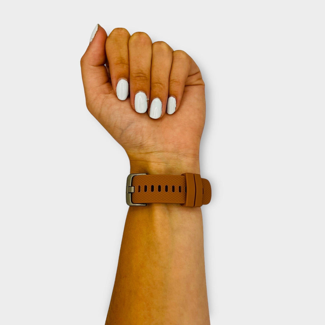 brown-garmin-vivomove-3-watch-straps-nz-silicone-watch-bands-aus