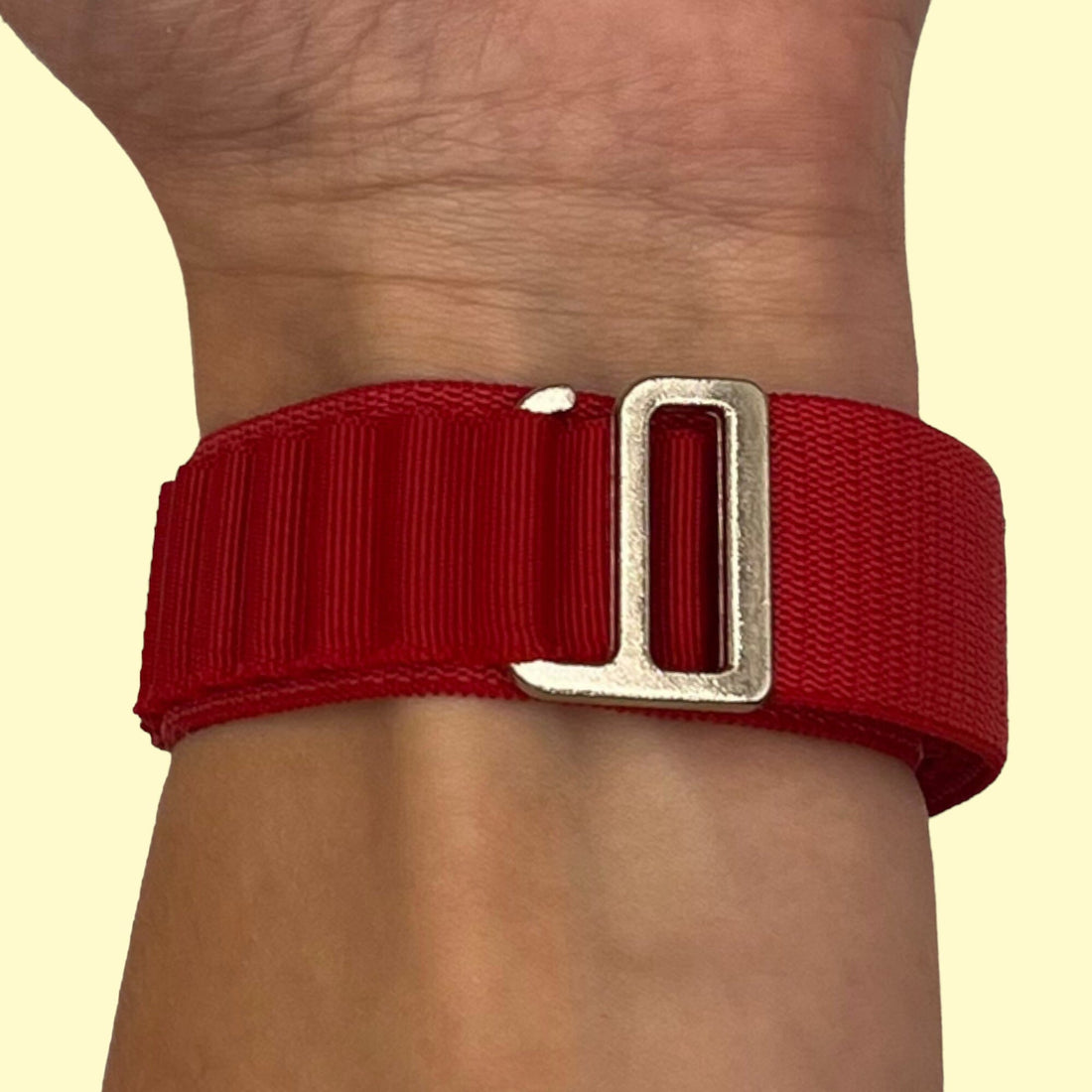 red-samsung-galaxy-watch-5-pro-(45mm)-watch-straps-nz-alpine-loop-watch-bands-aus