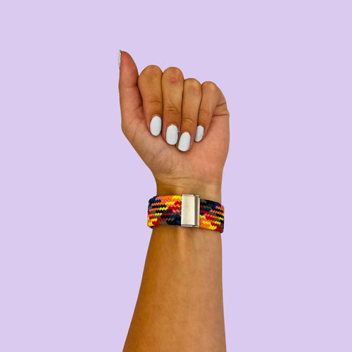 colourful-2-garmin-vivomove-trend-watch-straps-nz-nylon-braided-loop-watch-bands-aus