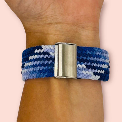 blue-white-kogan-active+-ii-smart-watch-watch-straps-nz-nylon-braided-loop-watch-bands-aus