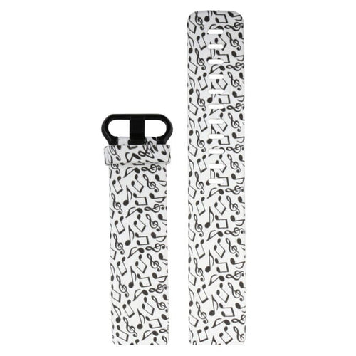 6 - Colourful Swirls Replacement Pattern Watch Straps compatible with the Fitbit Charge 3 & Charge 4 NZ