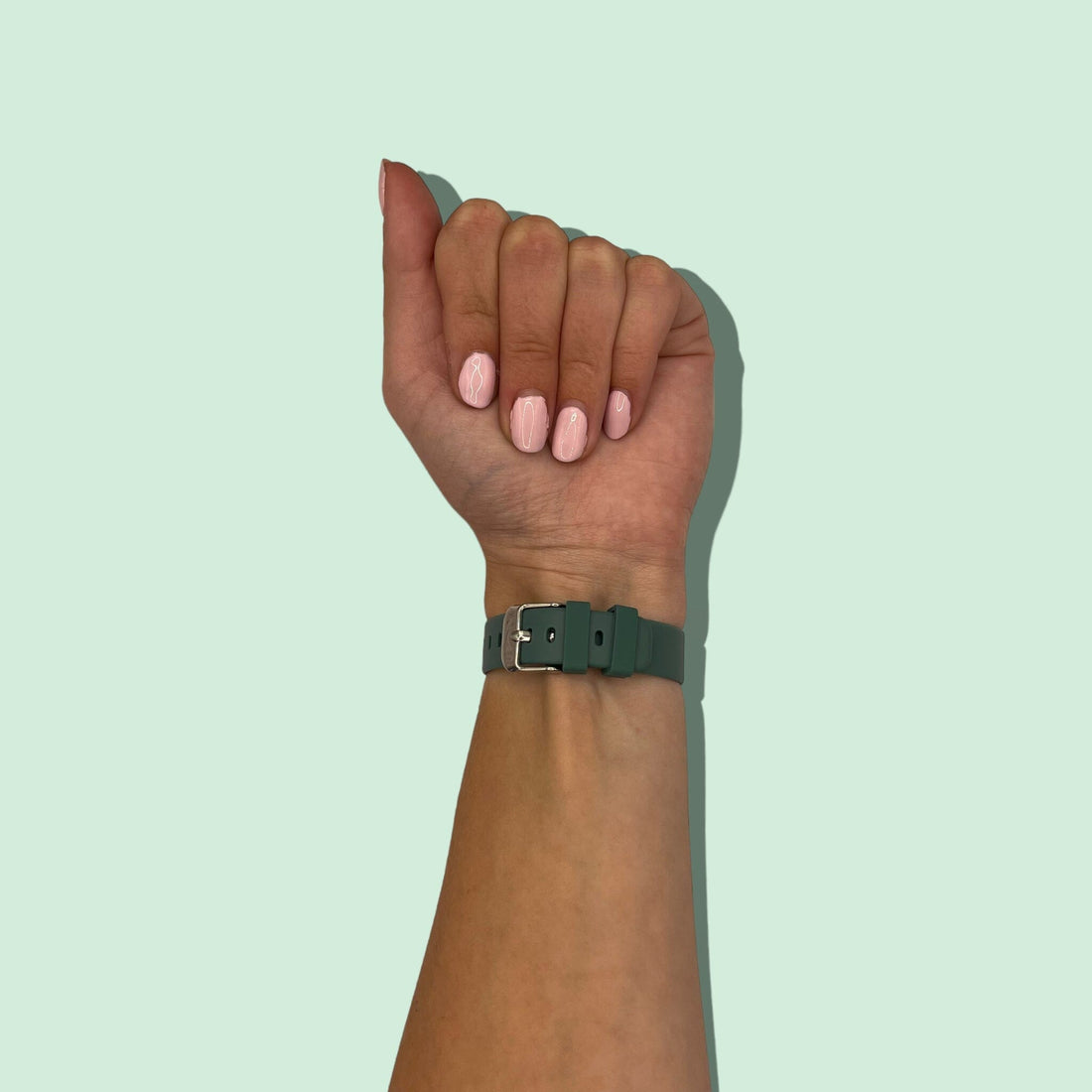 fitbit-luxe-watch-straps-nz-silicone-watch-bands-aus-green