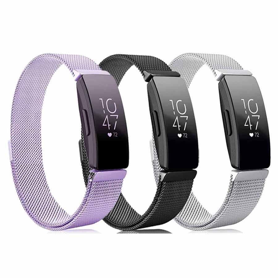 fitbit-inspire-watch-straps-nz-milanese-metal-watch-bands-aus-black