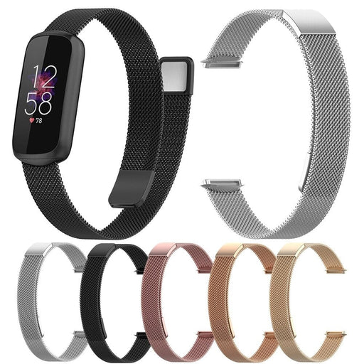 fitbit-luxe-watch-straps-nz-milanese-metal-watch-bands-aus-black