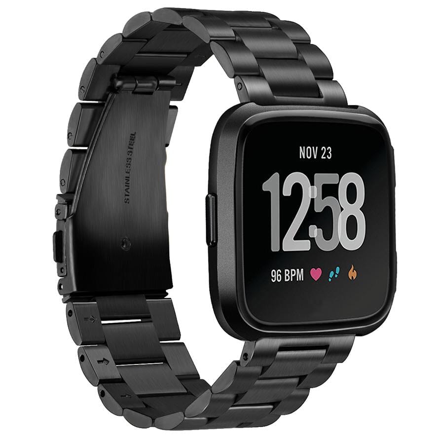 fitbit-versa-watch-straps-nz-metal-link-watch-bands-aus-black