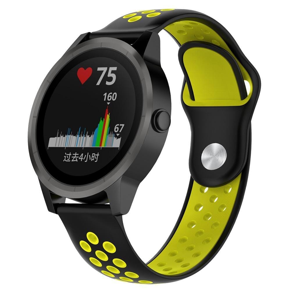 black-yellow-garmin-forerunner-55-watch-straps-nz-silicone-sports-watch-bands-aus-804105