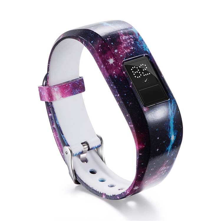 11 - Colourful Owls Garmin Vivofit 3 & JR/JR2 Silicone Colourful Pattern Watch Straps NZ