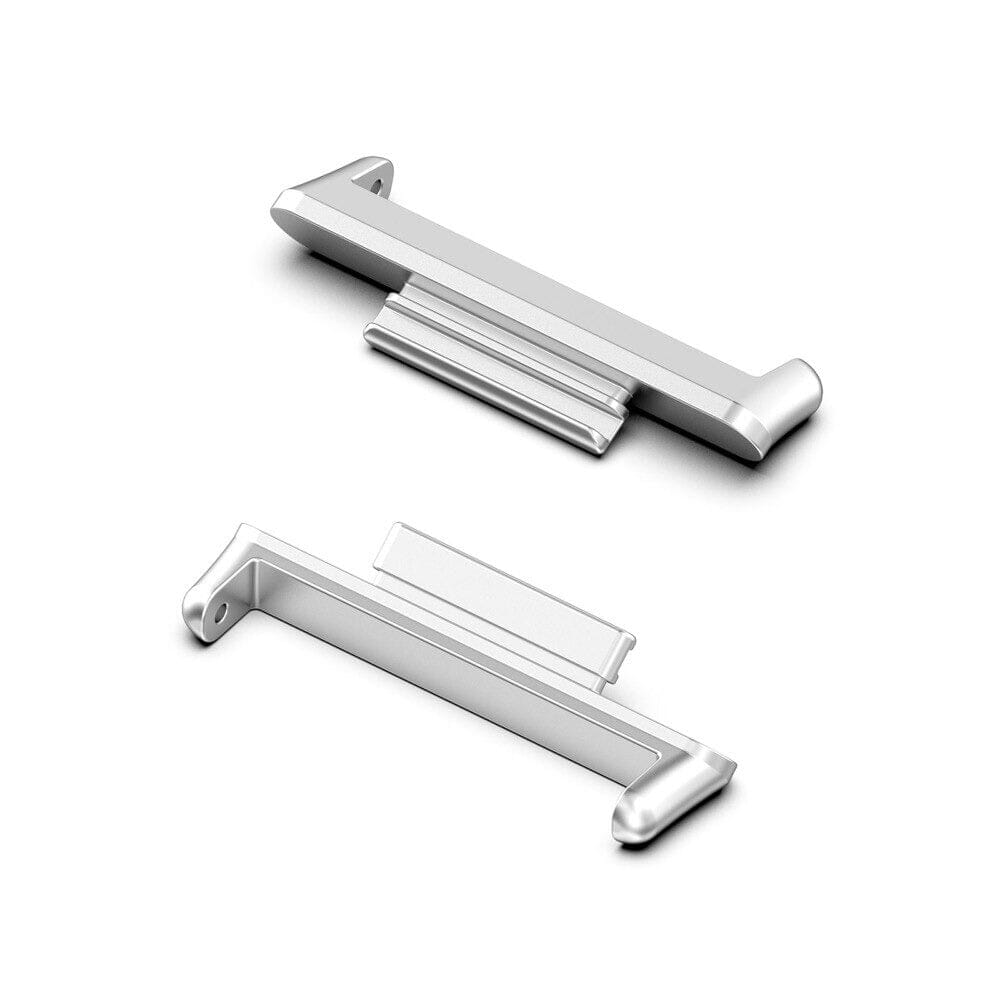 Silver 20mm Watch Strap Connectors compatible with the Huawei Watch Fit 2 NZ