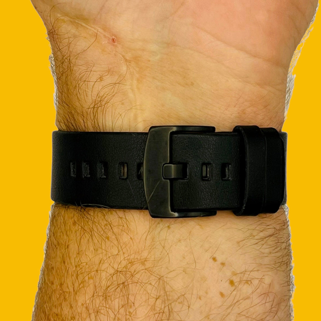 black-silver-buckle-fossil-gen-5-5e-watch-straps-nz-leather-watch-bands-aus