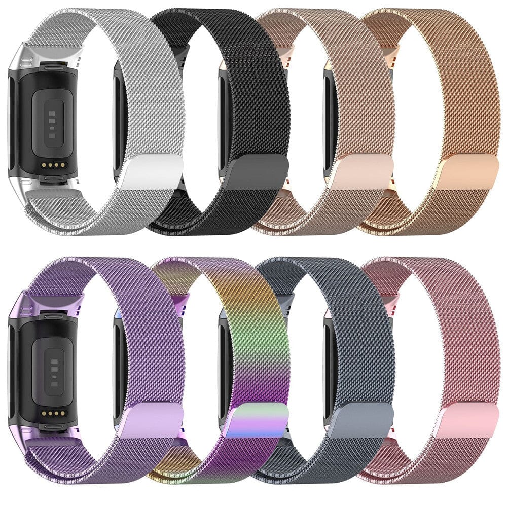 Replacement Milanese Watch Straps Compatible with the Fitbit Charge 5 NZ