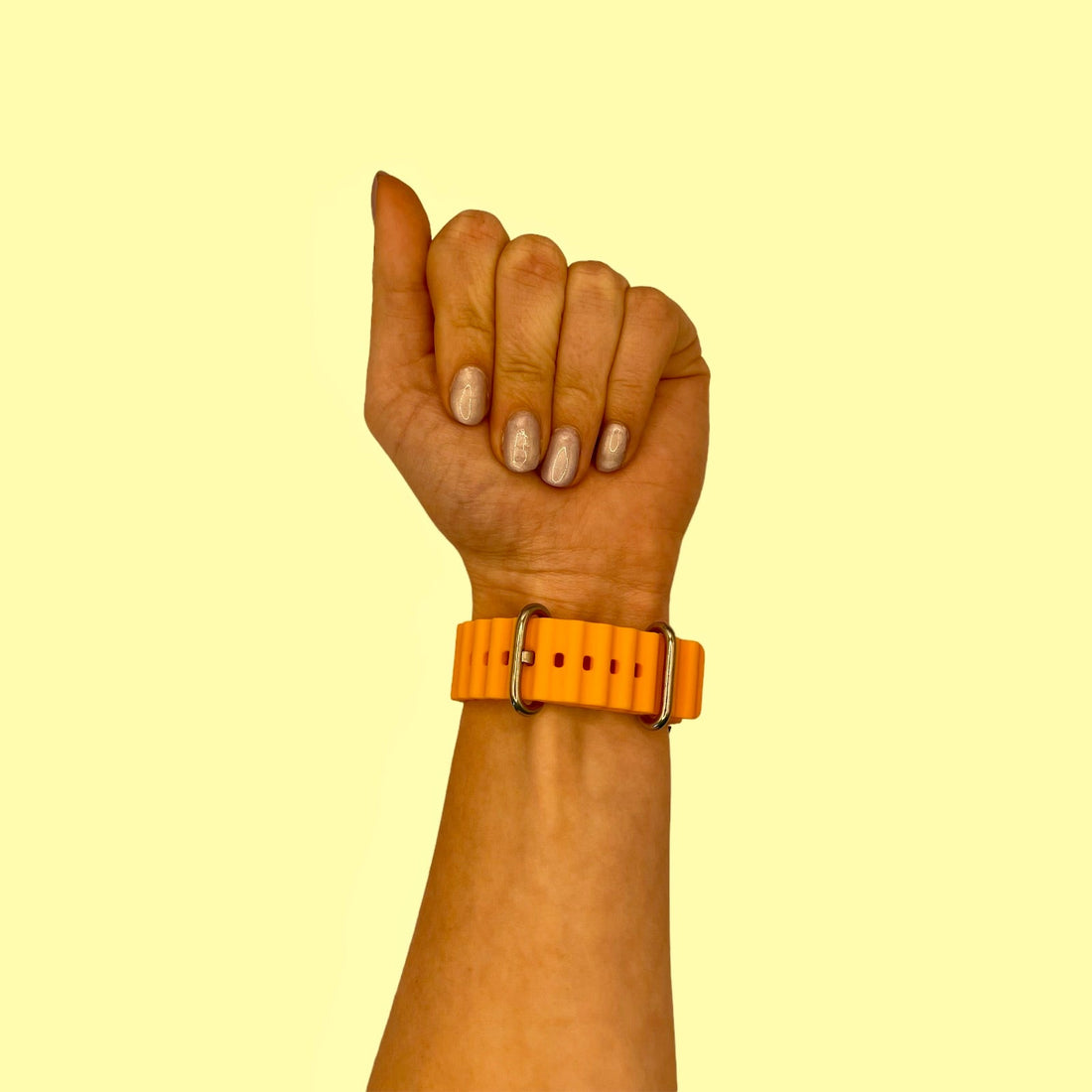 orange-ocean-bands-garmin-vivoactive-4-watch-straps-nz-ocean-band-silicone-watch-bands-aus
