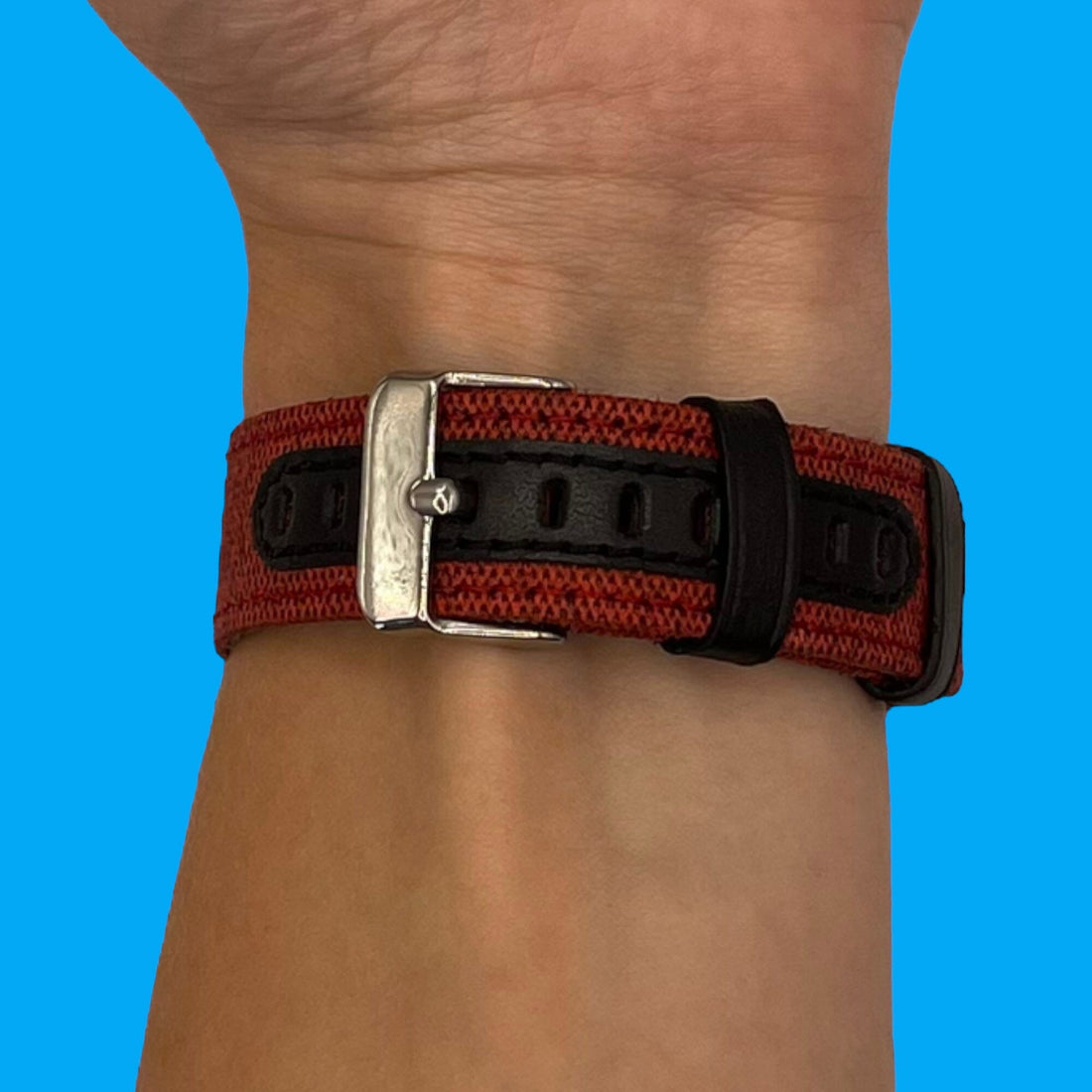red-casio-g-shock-gmw-b5000-range-watch-straps-nz-denim-watch-bands-aus