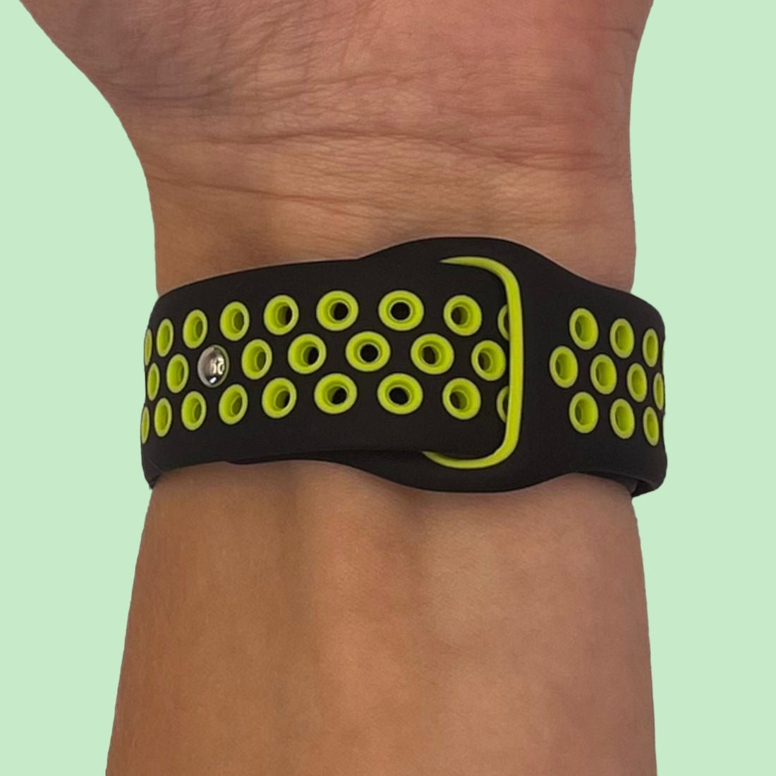 black-green-fitbit-sense-2-watch-straps-nz-silicone-sports-watch-bands-aus-804101