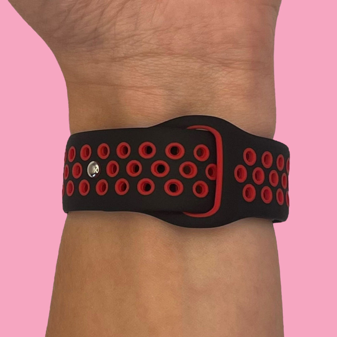 black-red-garmin-forerunner-55-watch-straps-nz-silicone-sports-watch-bands-aus-804103