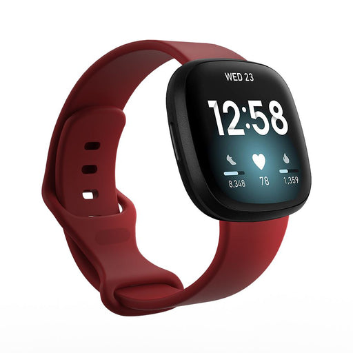 fitbit-sense-watch-straps-nz-versa-3-silicone-watch-bands-aus-blood-red-480026,480027