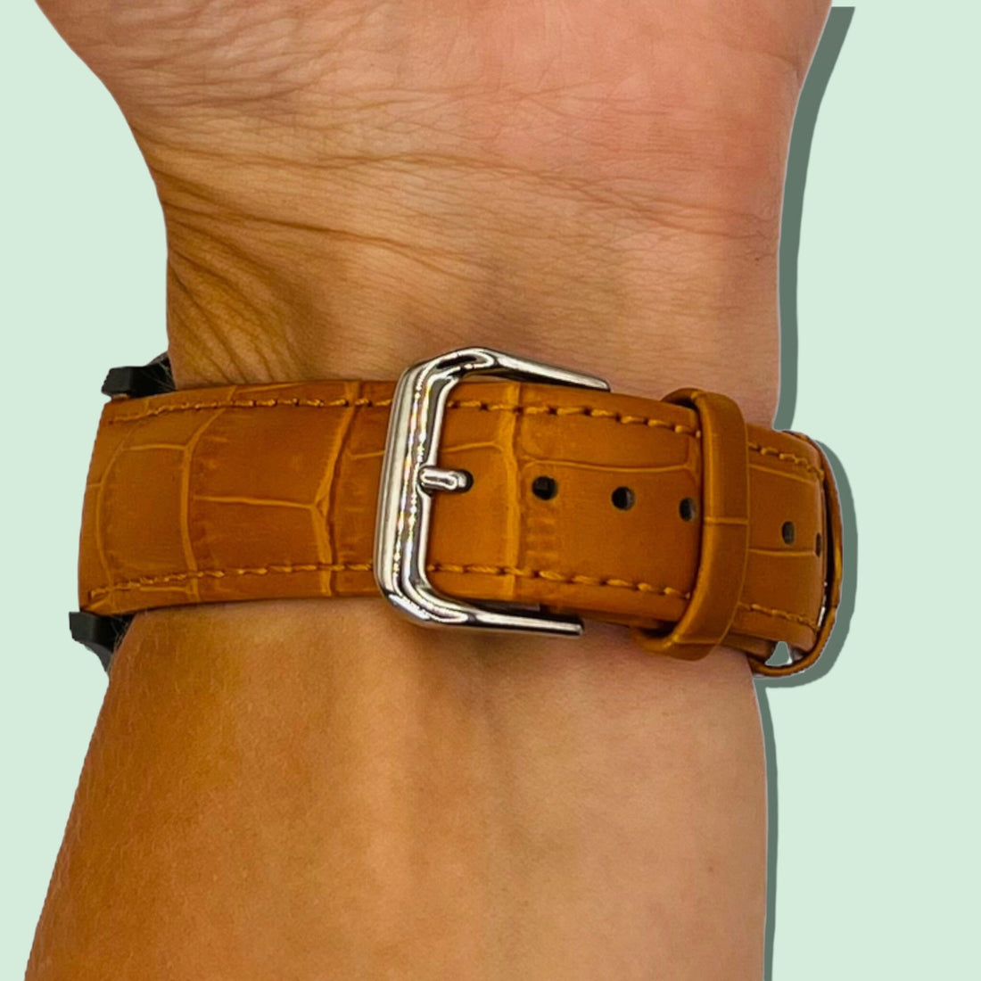 brown-suunto-3-3-fitness-watch-straps-nz-snakeskin-leather-watch-bands-aus