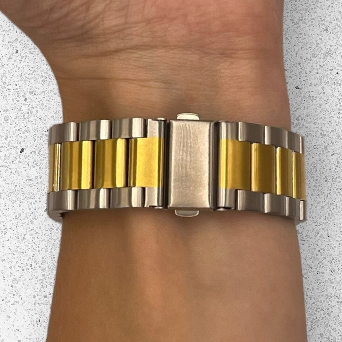 silver-gold-metal-garmin-vivomove-hr-hr-sports-watch-straps-nz-stainless-steel-link-watch-bands-aus-991017