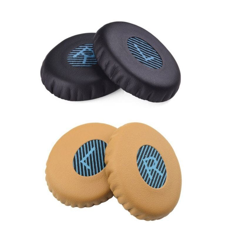 Black and Red Ear Pad Cushions Compatible with the Bose Soundlink & Soundtrue On Ear OE2 NZ