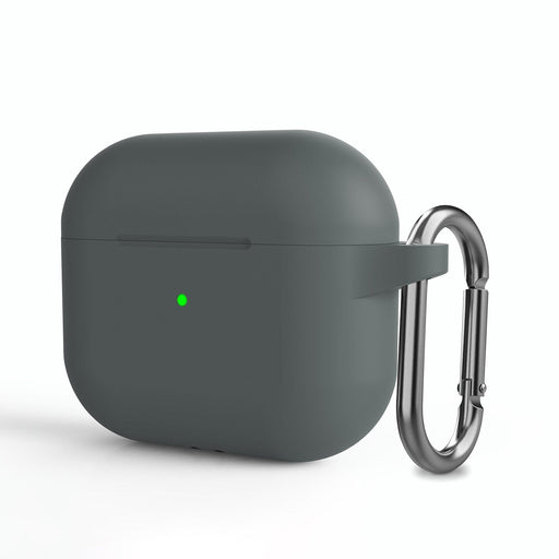 Navy Blue Silicone Protective case compatible with the Apple AirPods 3 with Clip NZ