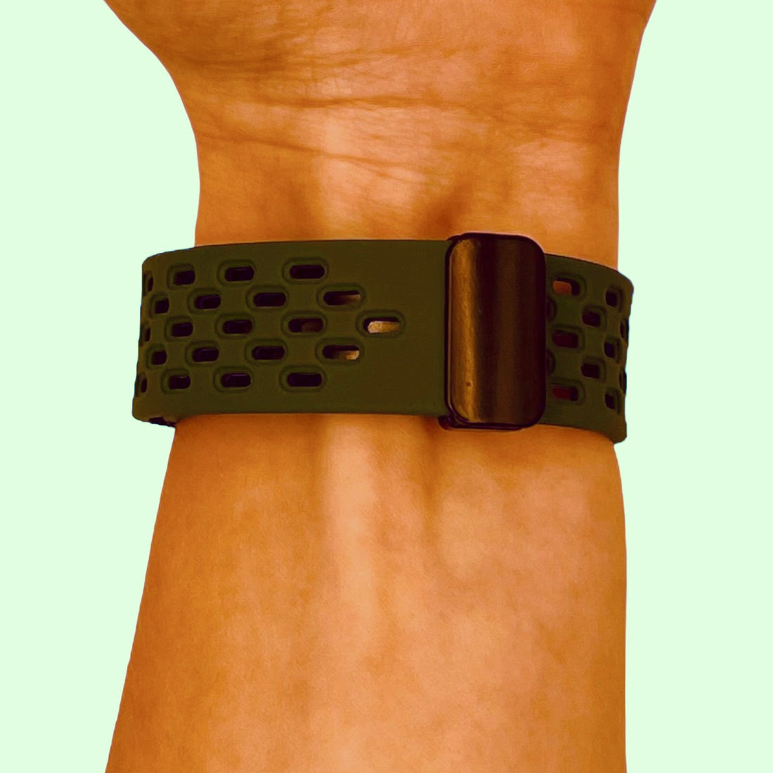 army-green-magnetic-sports-garmin-forerunner-245-watch-straps-nz-ocean-band-silicone-watch-bands-aus-996204