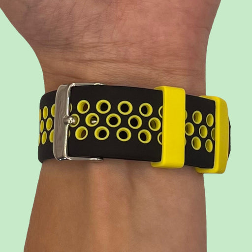 black-yellow-ticwatch-s-s2-watch-straps-nz-silicone-sports-watch-bands-aus-808215