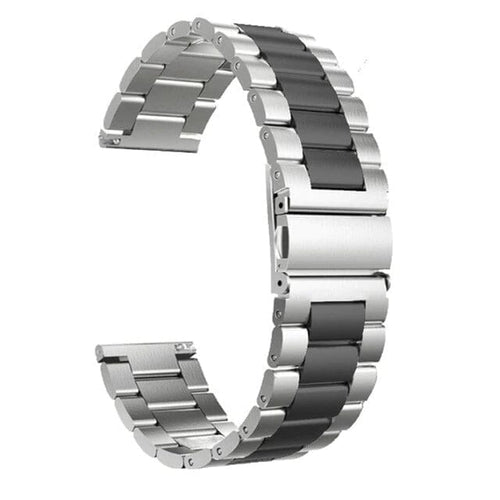 silver-black-metal-thehorse-20mm-range-watch-straps-nz-stainless-steel-link-watch-bands-aus