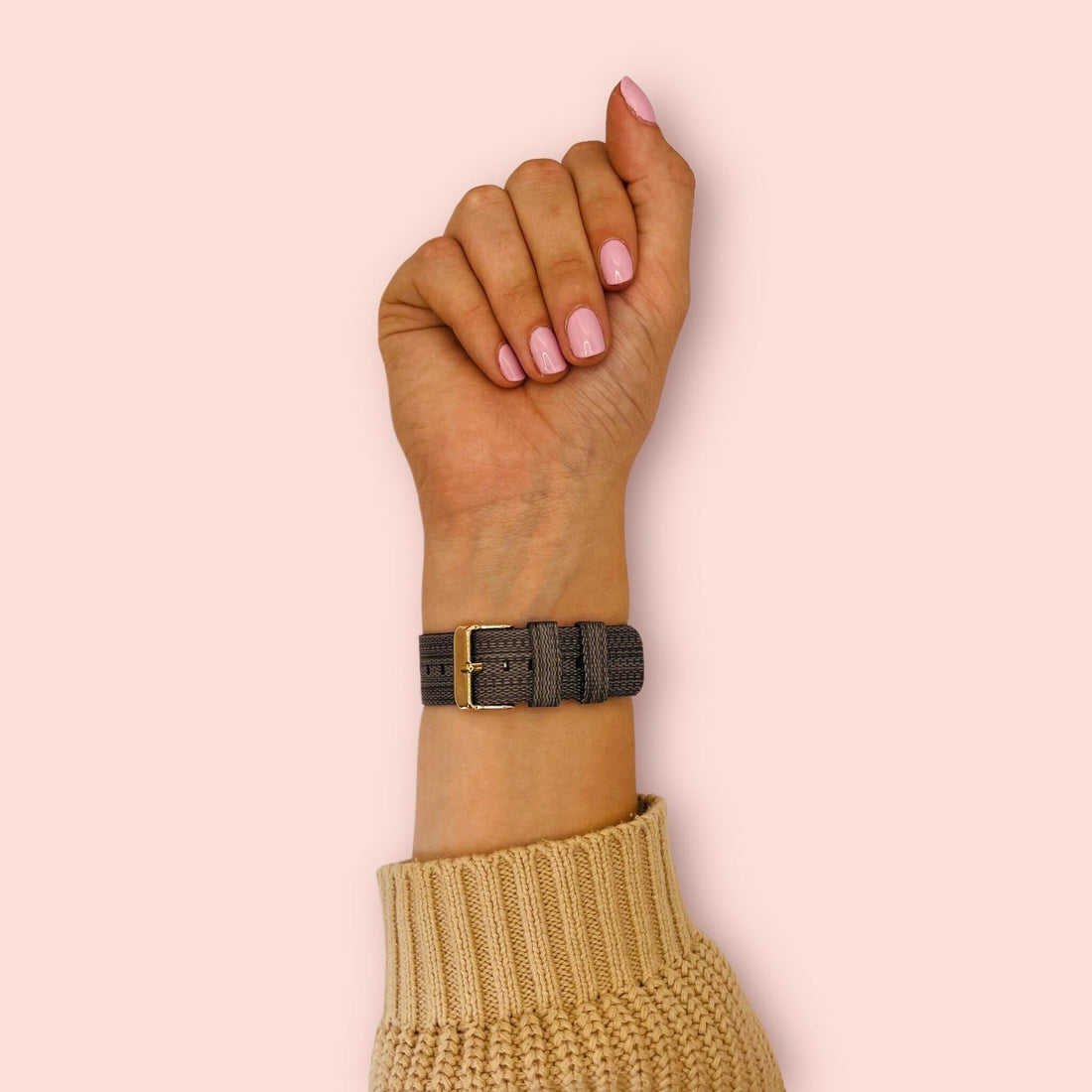 charcoal-matrix-powerwatch-range-watch-straps-nz-canvas-watch-bands-aus