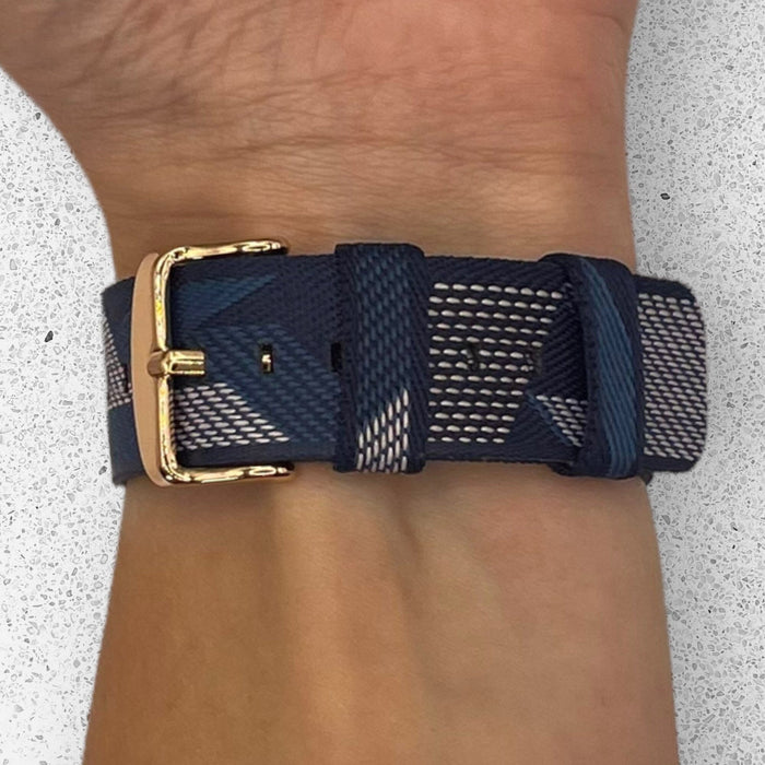 blue-pattern-xiaomi-amazfit-gts-3-watch-straps-nz-canvas-watch-bands-aus