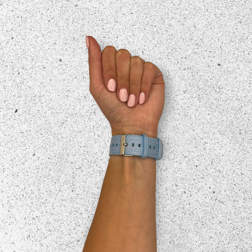 blue-ticwatch-s-s2-watch-straps-nz-canvas-watch-bands-aus