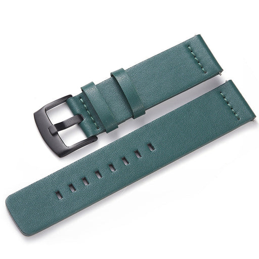 green-black-buckle-fitbit-sense-watch-straps-nz-leather-watch-bands-aus