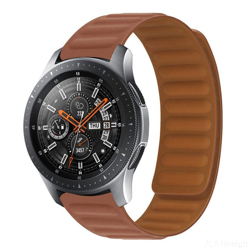 brown-garmin-20mm-range-watch-straps-nz-magnetic-silicone-watch-bands-aus